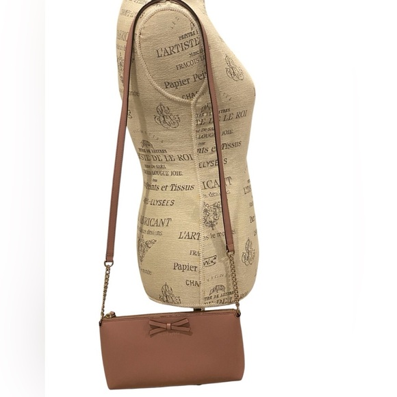 kate spade Handbags - Kate Spade Declan Sawyer pink smooth leather Crossbody Bag